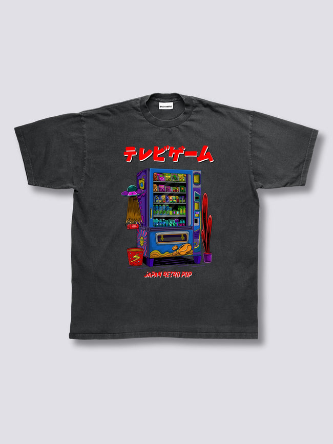 Front Print - Snack Machine Vintage T-Shirt Hover Image