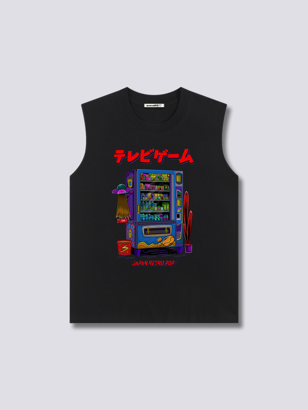 Front Print - Snack Machine Tank Top