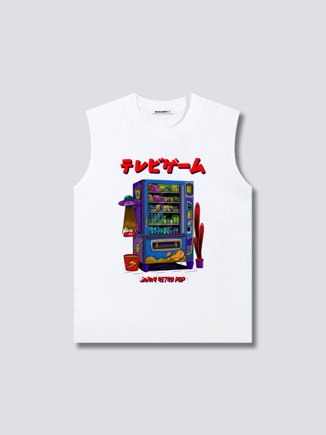 Front Print - Snack Machine Tank Top Hover Image