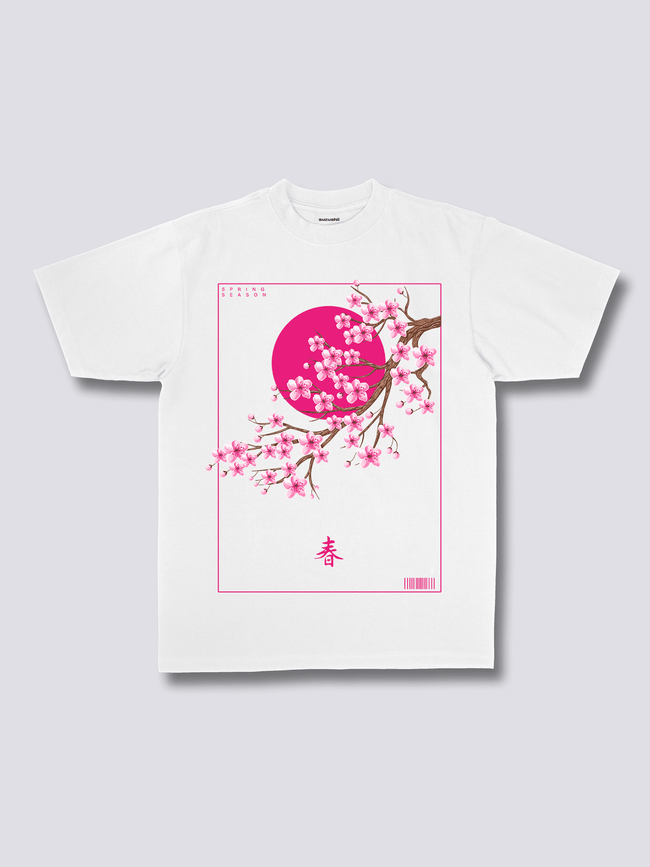 Front Print - Spring Blossom T-shirt Hover Image