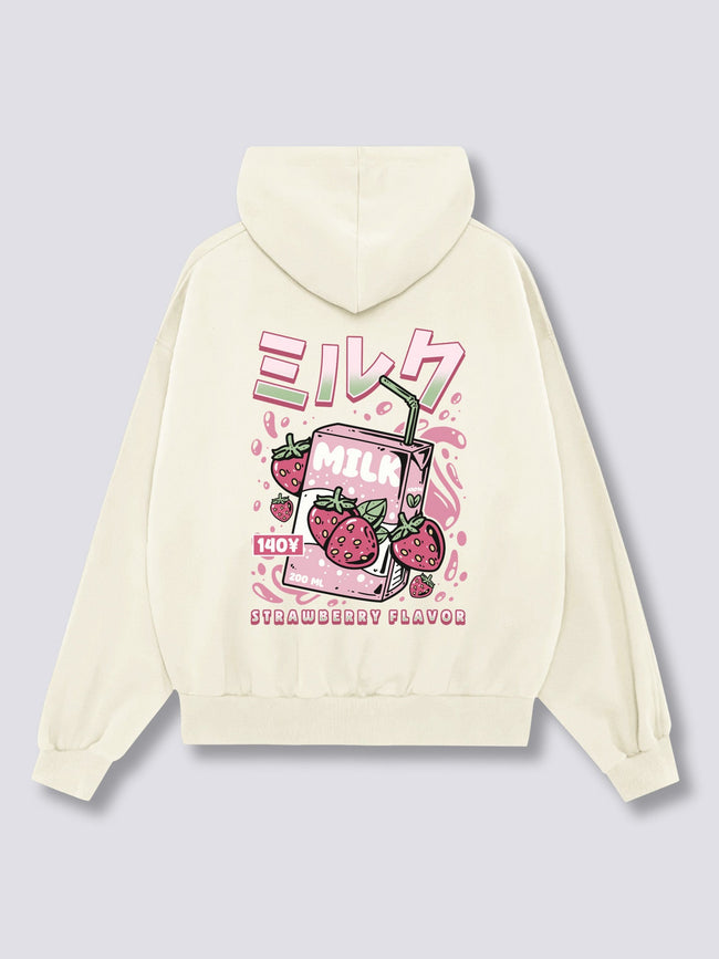 Strawberry Milk Hoodie Hover Image