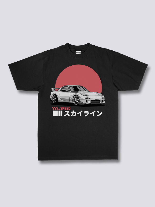Front Print - Sunrise Drive T-Shirt Main Image