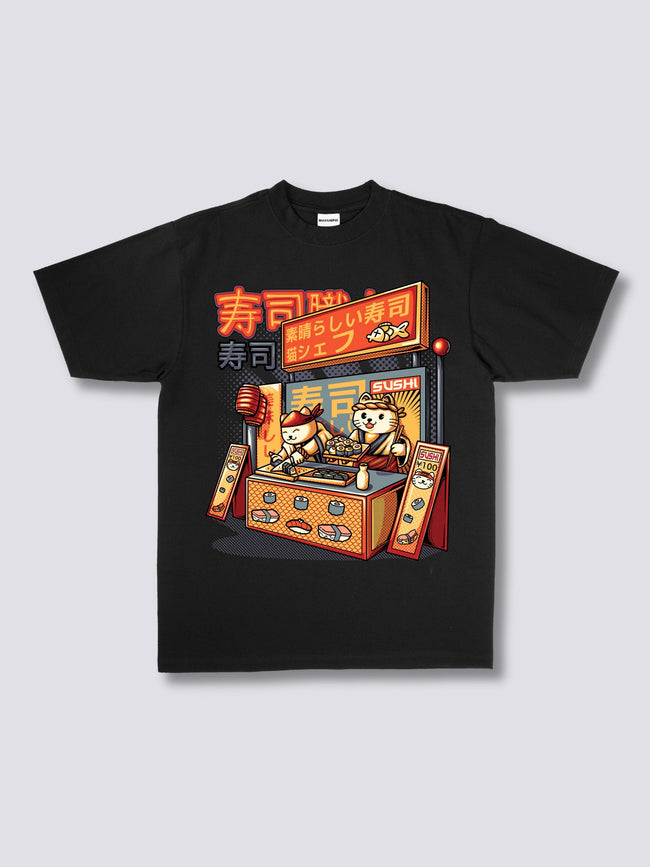 Front Print - Sushi Shop T-Shirt Main Image