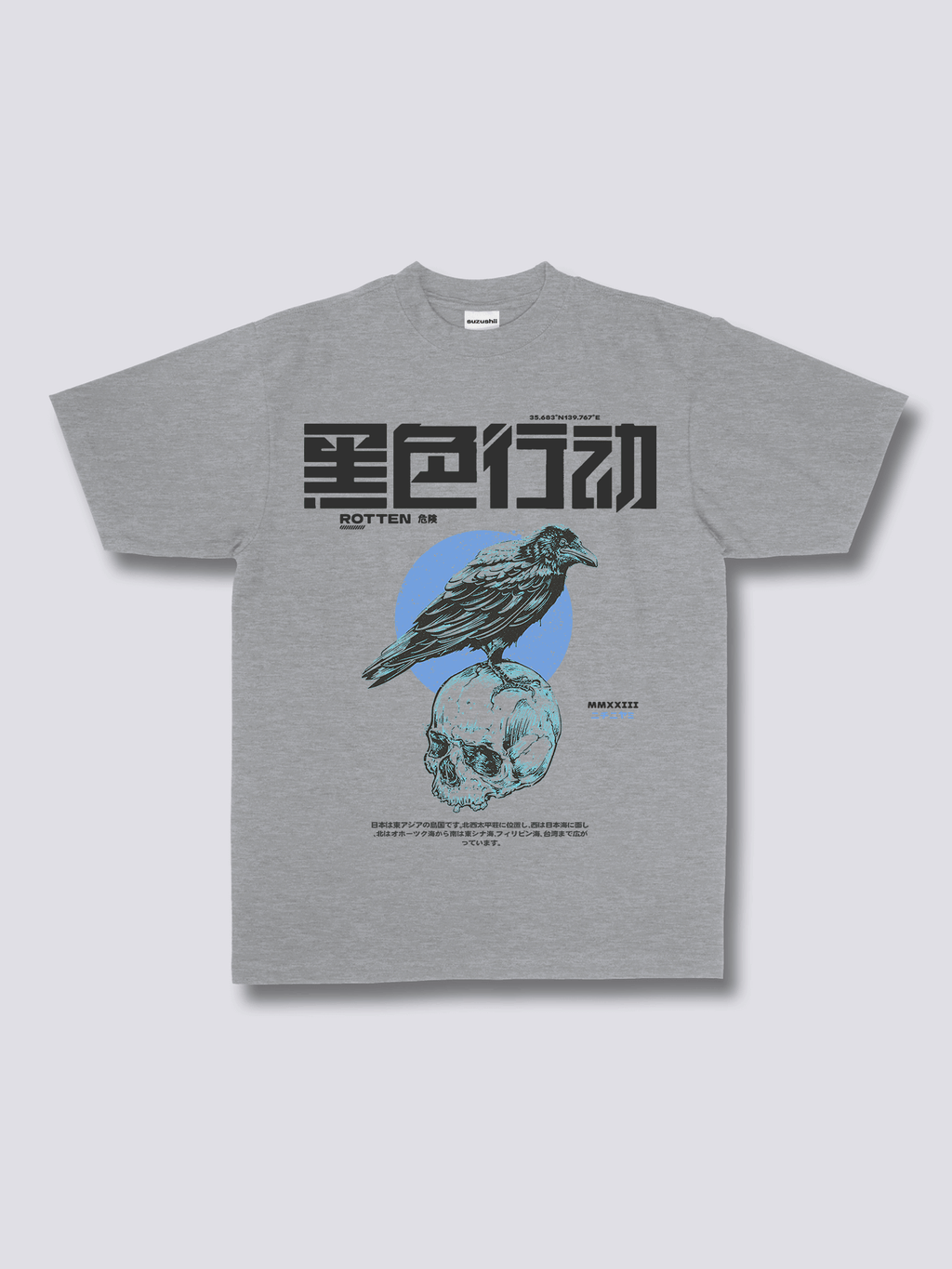 Front Print - Dark Crow T-Shirt