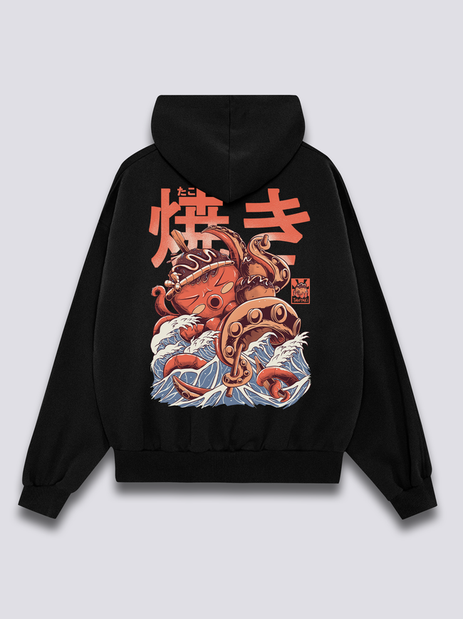 Takoyaki Monster Hoodie Hover Image