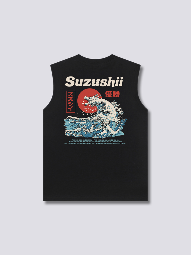 Tidal Dragon Tank Top Hover Image
