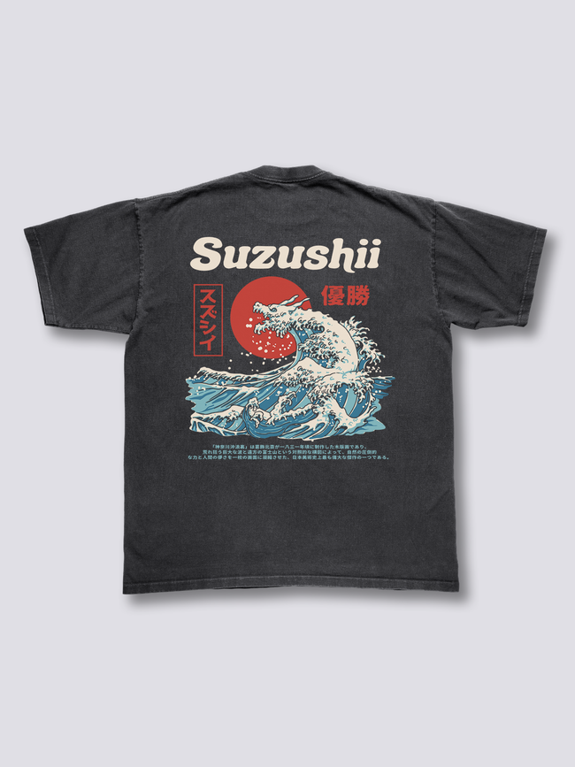 Tidal Dragon Vintage T-Shirt Hover Image