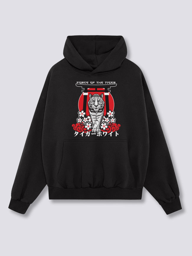 Front Print - Tiger Force Hoodie Hover Image