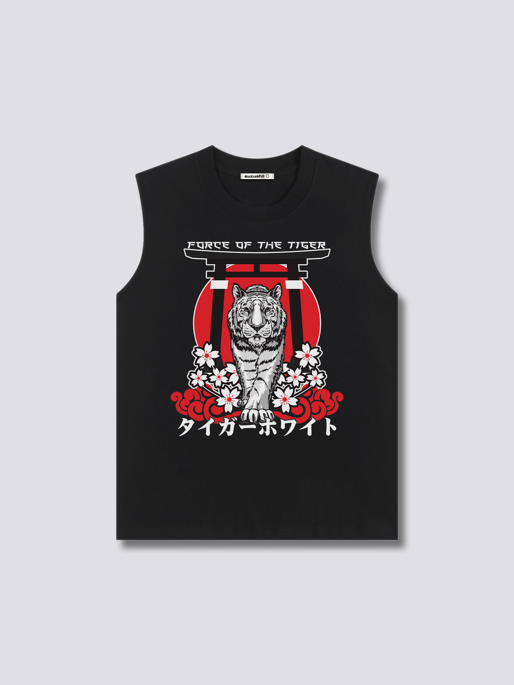 Front Print - Tiger Force Tank Top