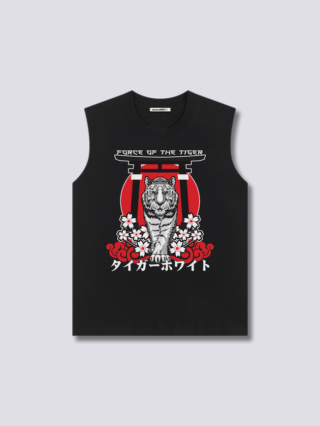 Front Print - Tiger Force Tank Top Main Image