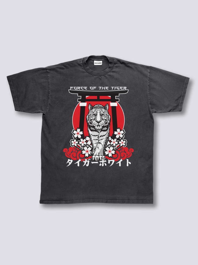 Front Print - Tiger Force Vintage T-Shirt Hover Image