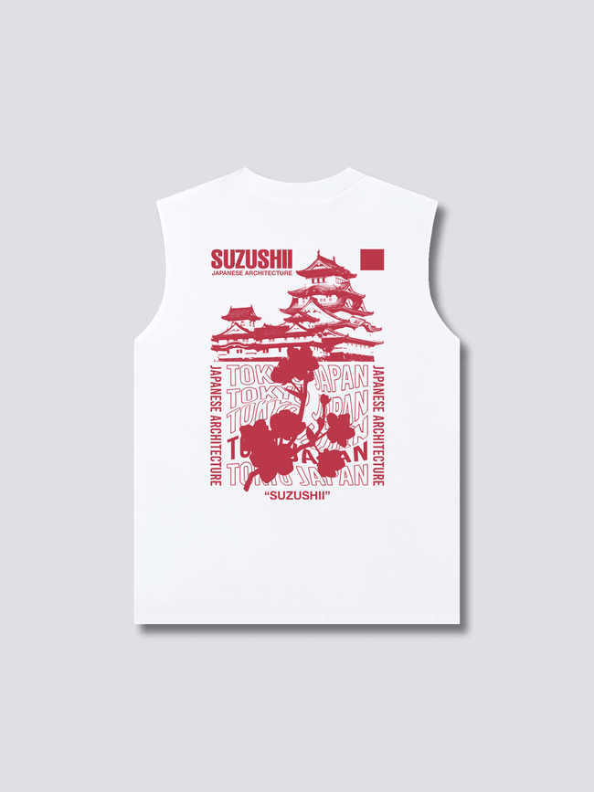 Tokyo Castle Tank Top Hover Image