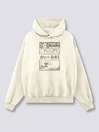 Front Print - Tokyo Wave Hoodie