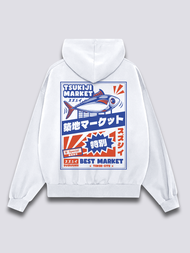 Tsukiji Market Hoodie Hover Image