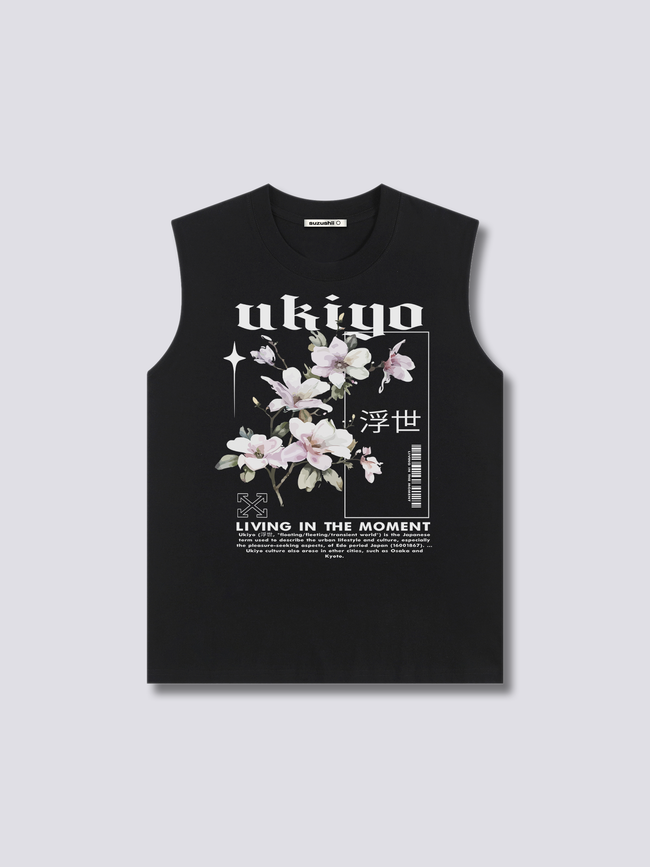 Front Print - Ukiyo Tank Top Hover Image