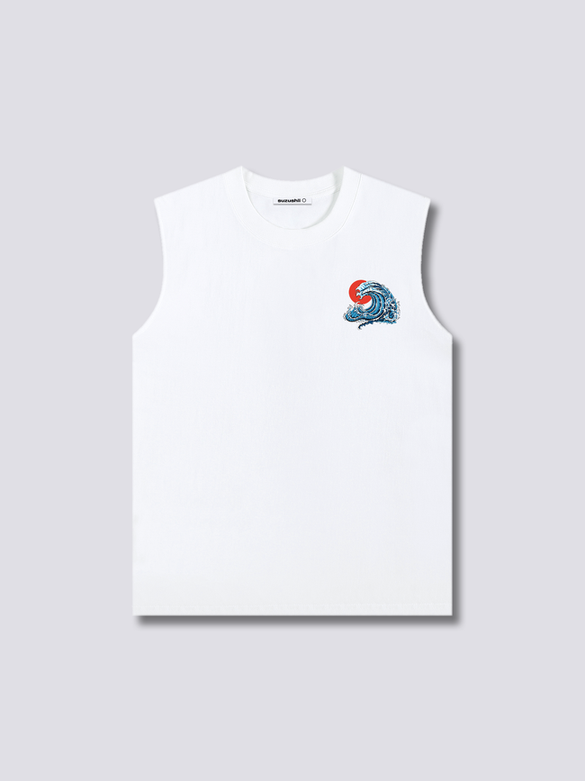 Wavy Phoenix Tank Top Main Image