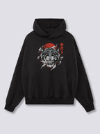 Front Print - White Tiger Hoodie