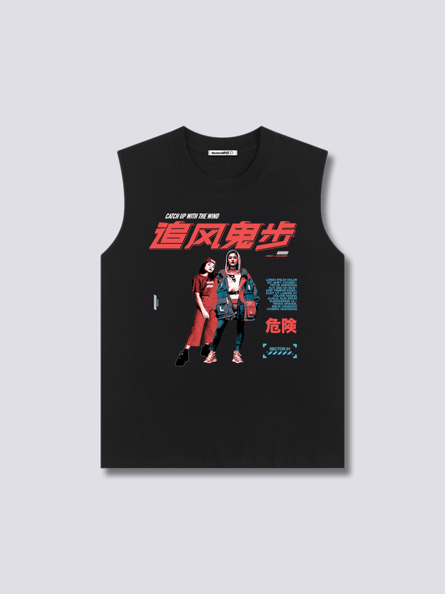 Front Print - Wind Tank Top Main Image