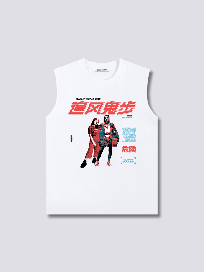 Front Print - Wind Tank Top Hover Image