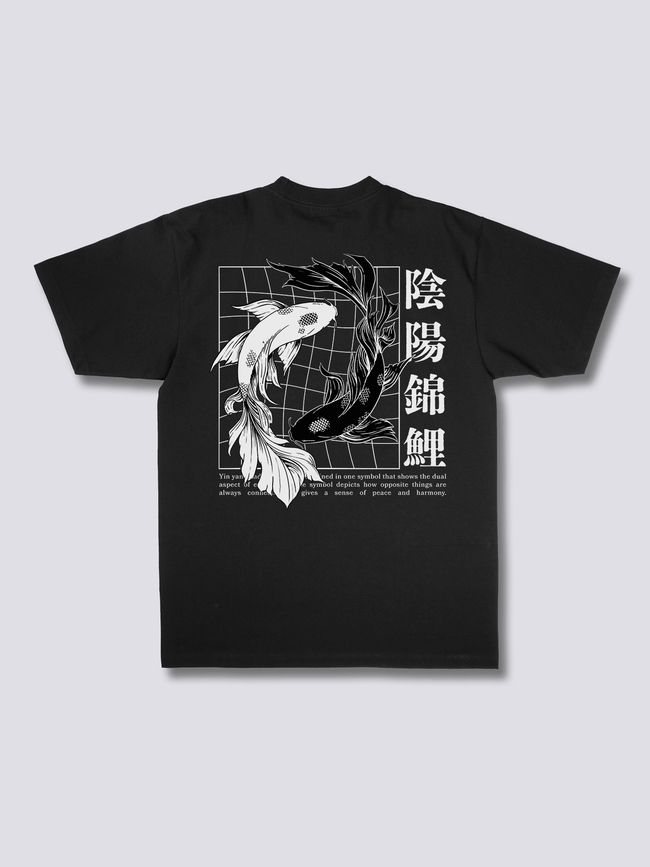 Ying Yang Koi T-Shirt Hover Image