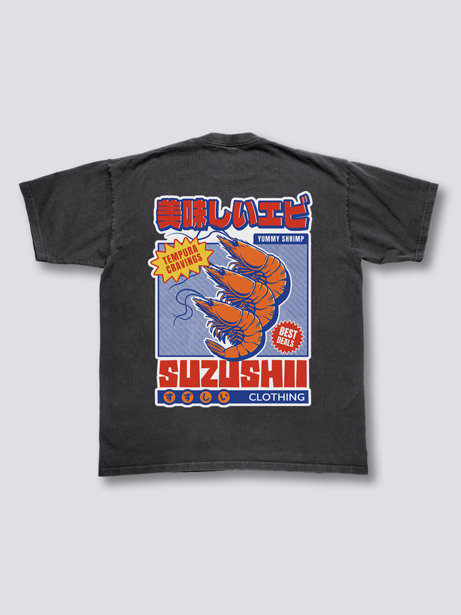 Yummy Shrimp Vintage T-Shirt Hover Image
